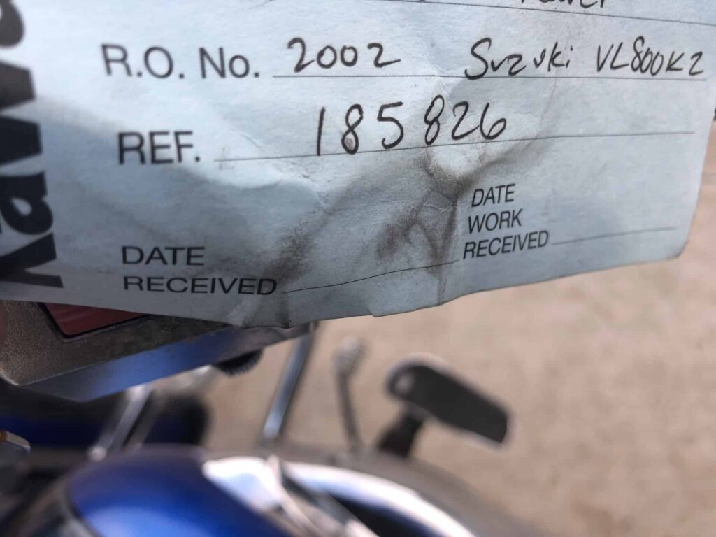 Suzuki Intruder Volusia, **** SOLD **** 2002 Suzuki Intruder Volusia for sale $1,000