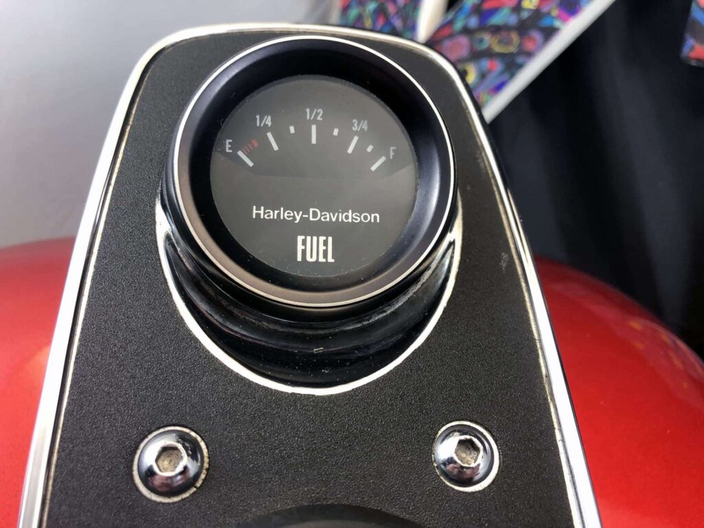 FXR Red with Gold Fuel Tank, FXR Red with Gold Fuel Tank with Gauge for sale.