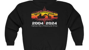 Unisex Heavy Blend™ Full Zip Hooded Sweatshirt – Black | S-3XL | Soft Fleece | Cotton/Polyester Blend | Classic Fit | Knobtown Cycle Branded Swag