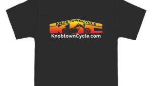 Beefy-T® Black Short-Sleeve T-Shirt - Personalized Design, 100% Cotton, Relaxed Fit | S-6XL - Knobtown Cycle Branded Swag