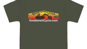 Beefy-T® Short-Sleeve T-Shirt – Army Green | Fatigue Green S-5XL | 100%% Cotton | Customizable Design | Durable & Stylish | Knobtown Cycle Branded Swag