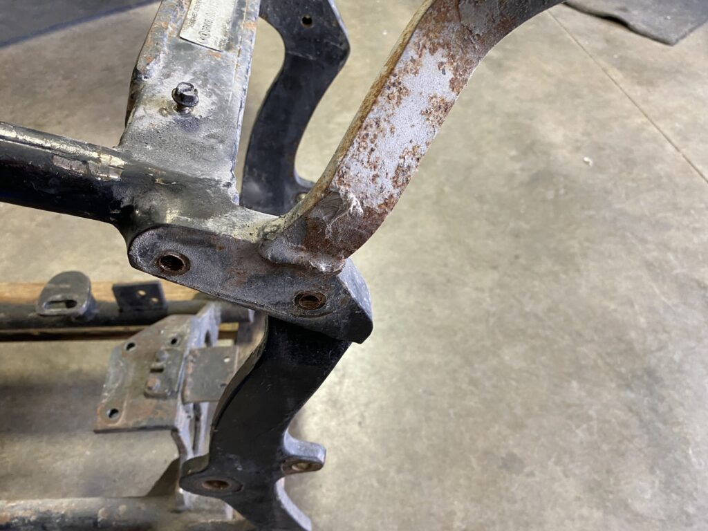 stock rake aftermarket frame, Vintage 1990-1999 Softail Style Motorcycle Frame for Sale &#8211; Stock Rake Aftermarket Construction