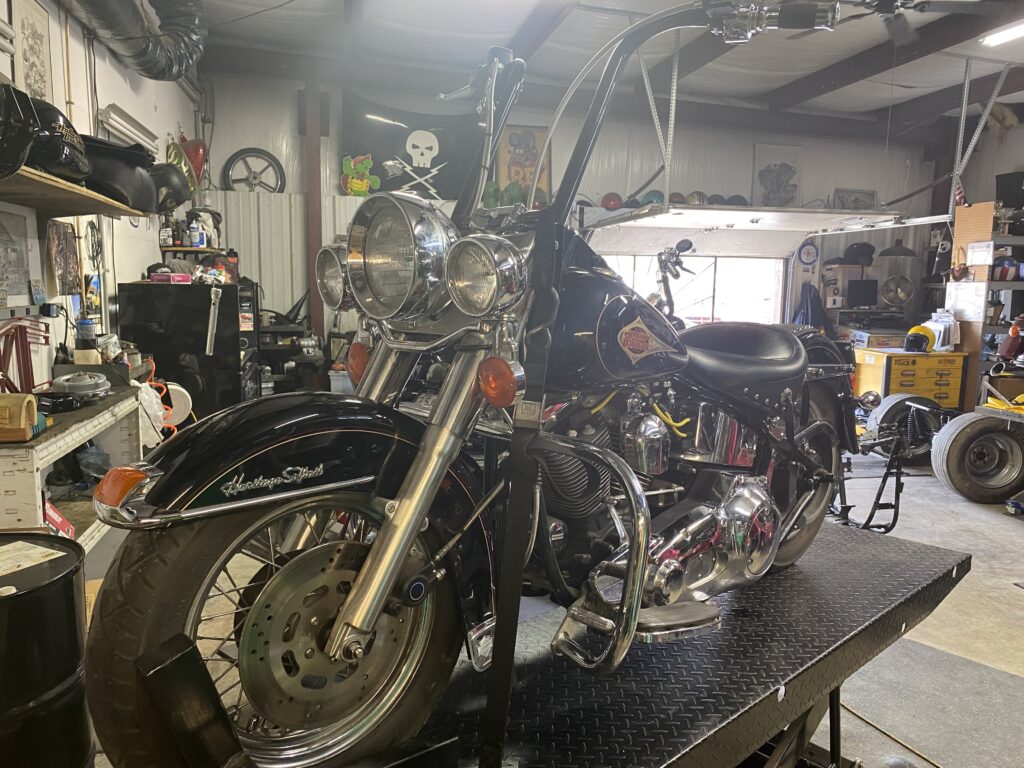 FLSTC Heritage Softail, 1997 FLSTC Heritage Softail Project Bike for Sale &#8211; Only $3,500!