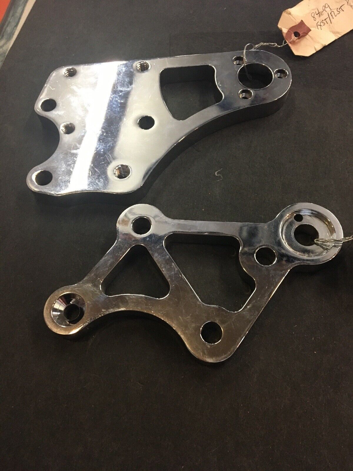 Billet Chrome Forward Control Brackets