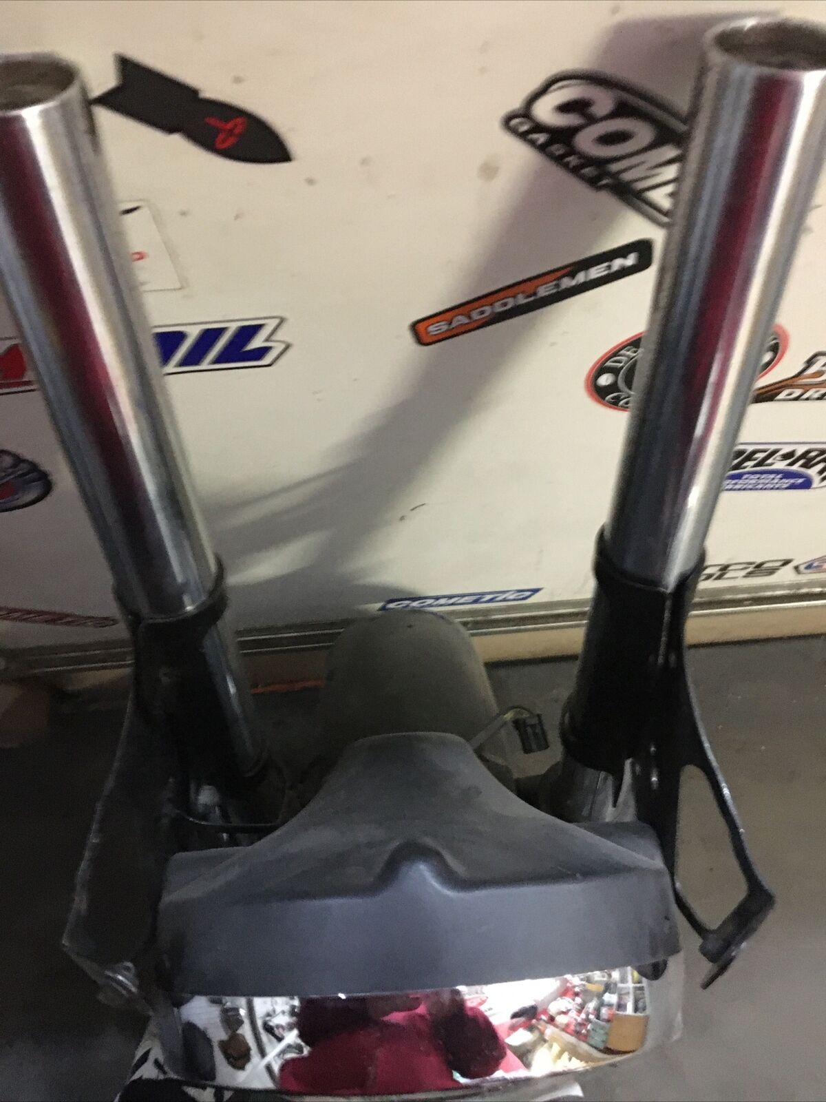 Buell Blast P3 500 Front Fork With Headlight, Fender, And Front Wheel