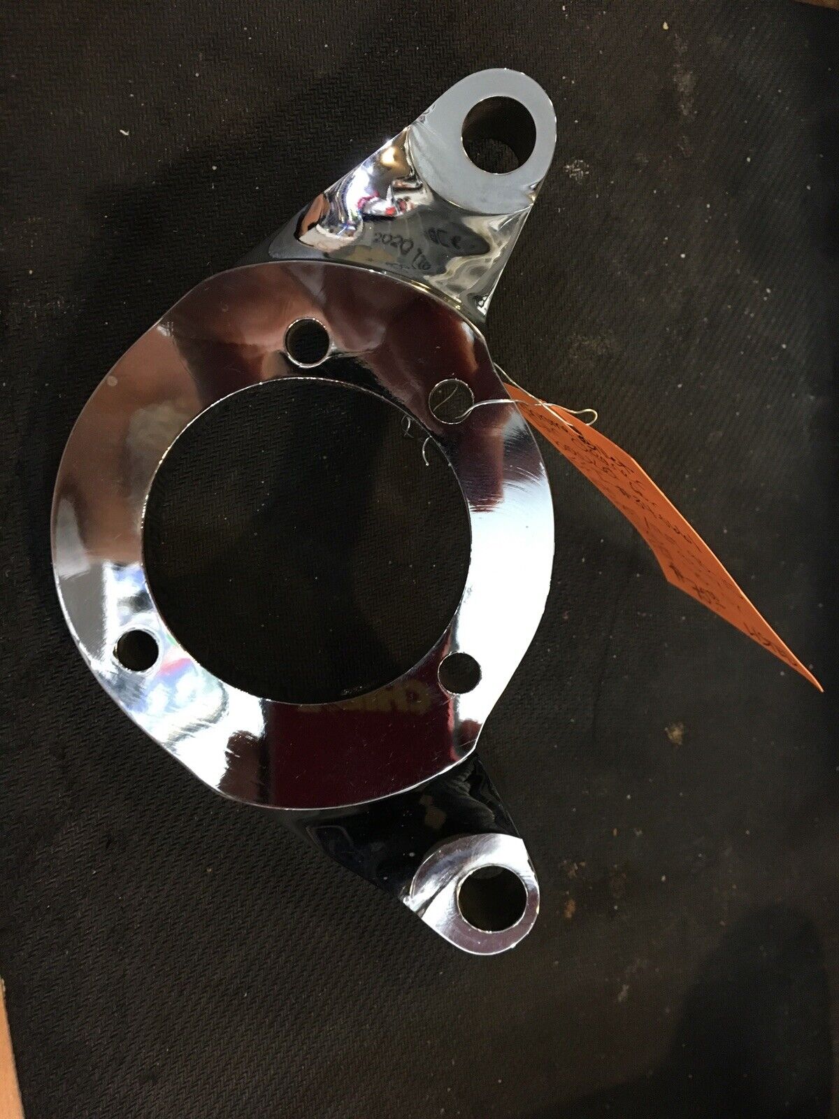 Chrome Billet Air Cleaner Bracket #34-0661