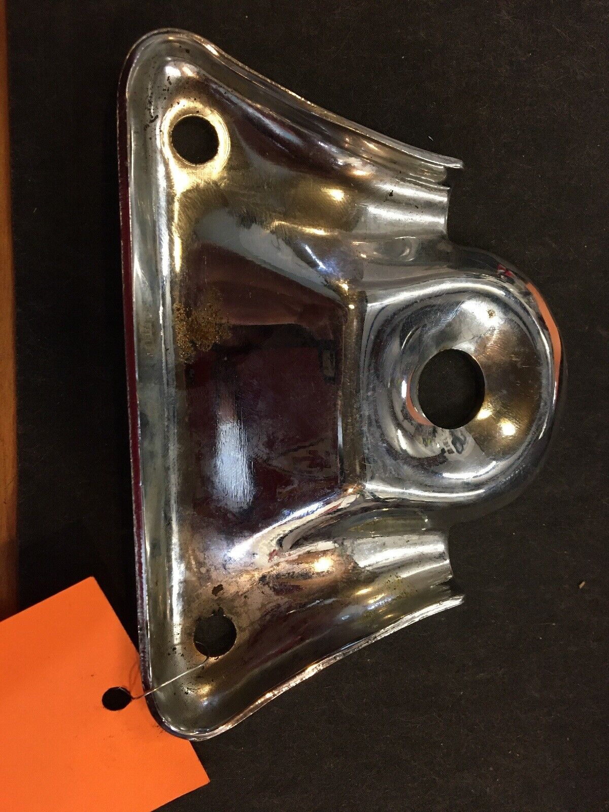 Chrome Headlight Mounting Bracket