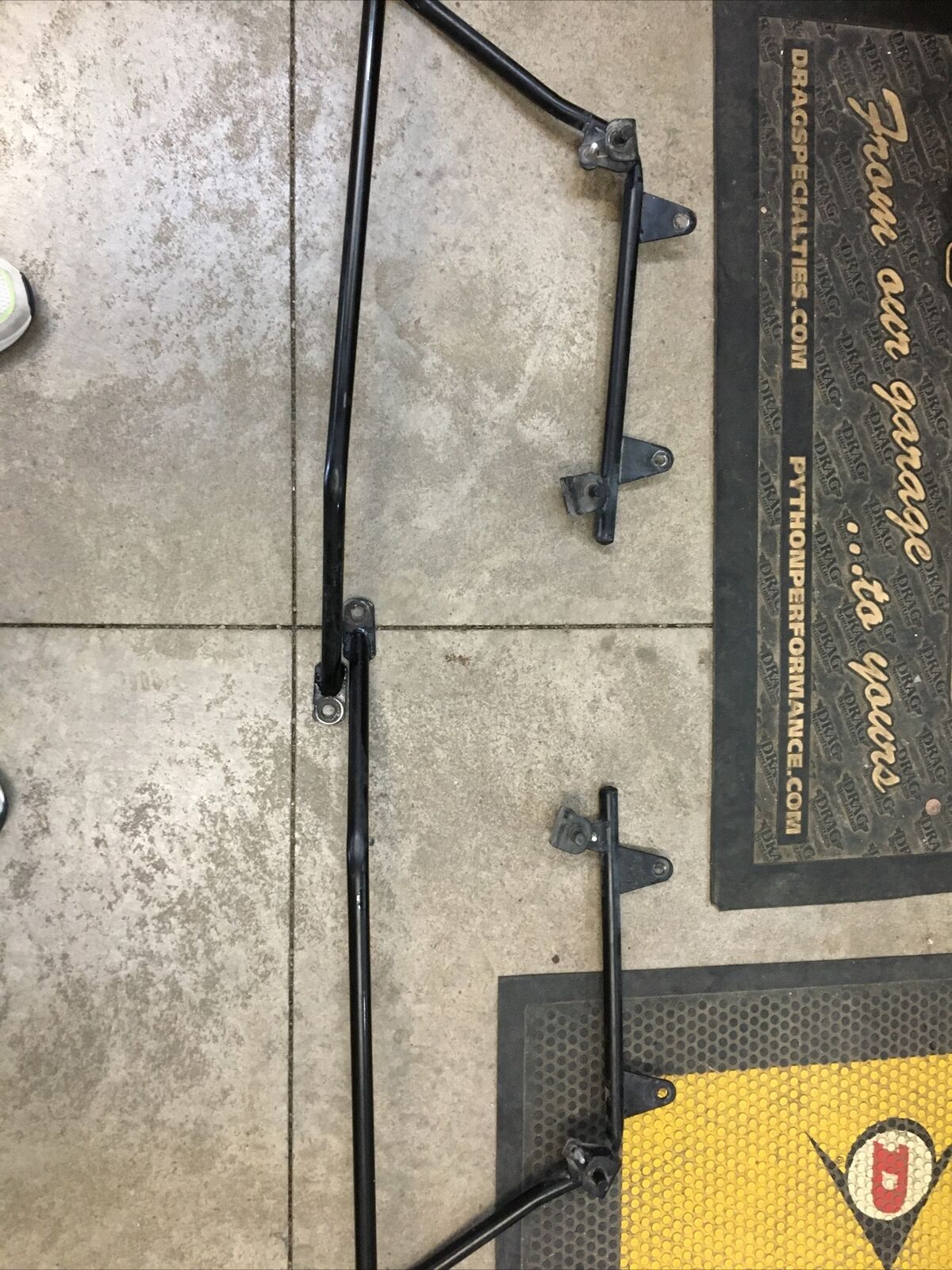 Hard Saddlebag conversion brackets for Harley Davidson Softails