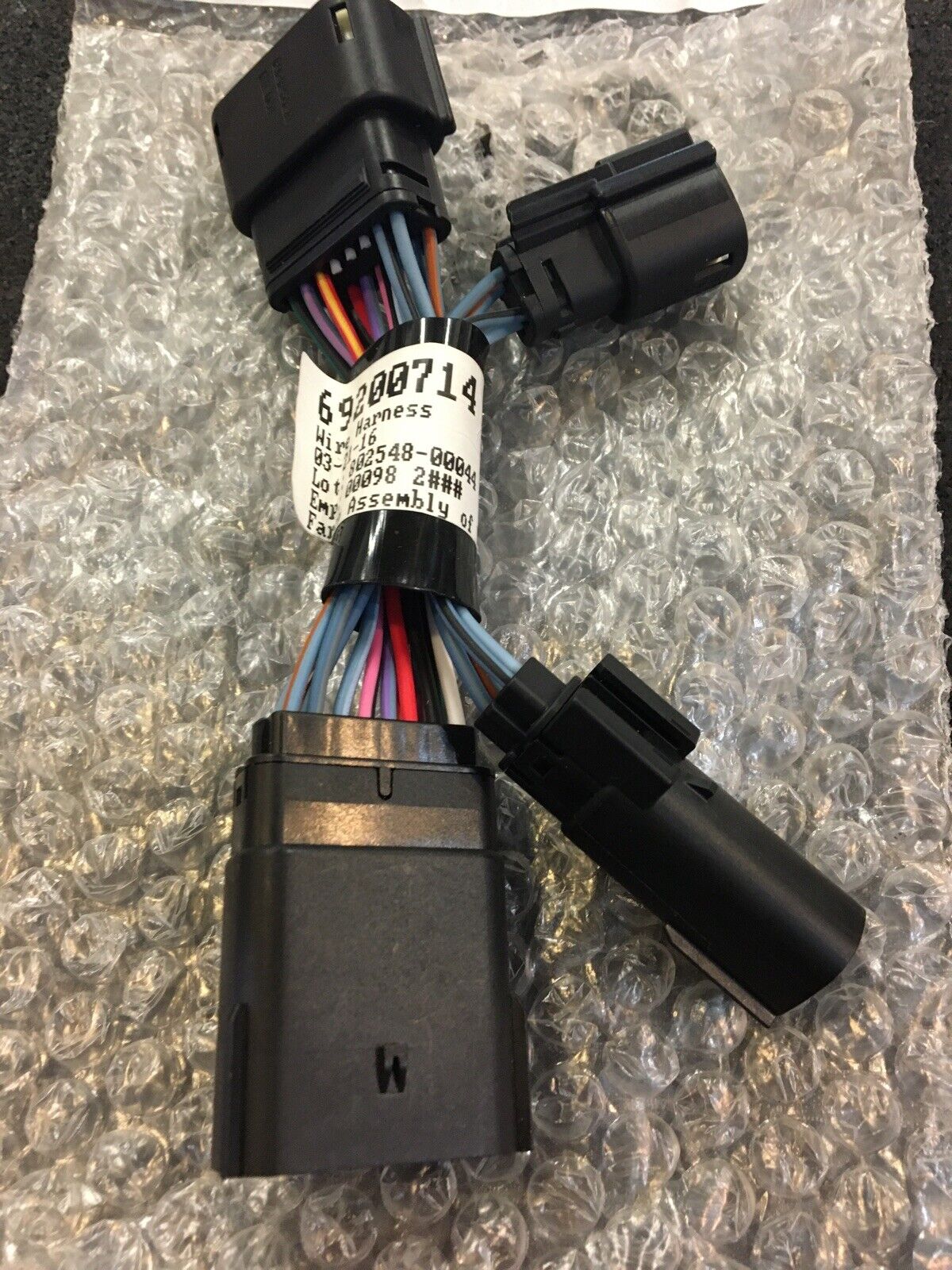 Harley Davidson Boom Audio Rear Speaker Interconnect Wire Harness #69200714