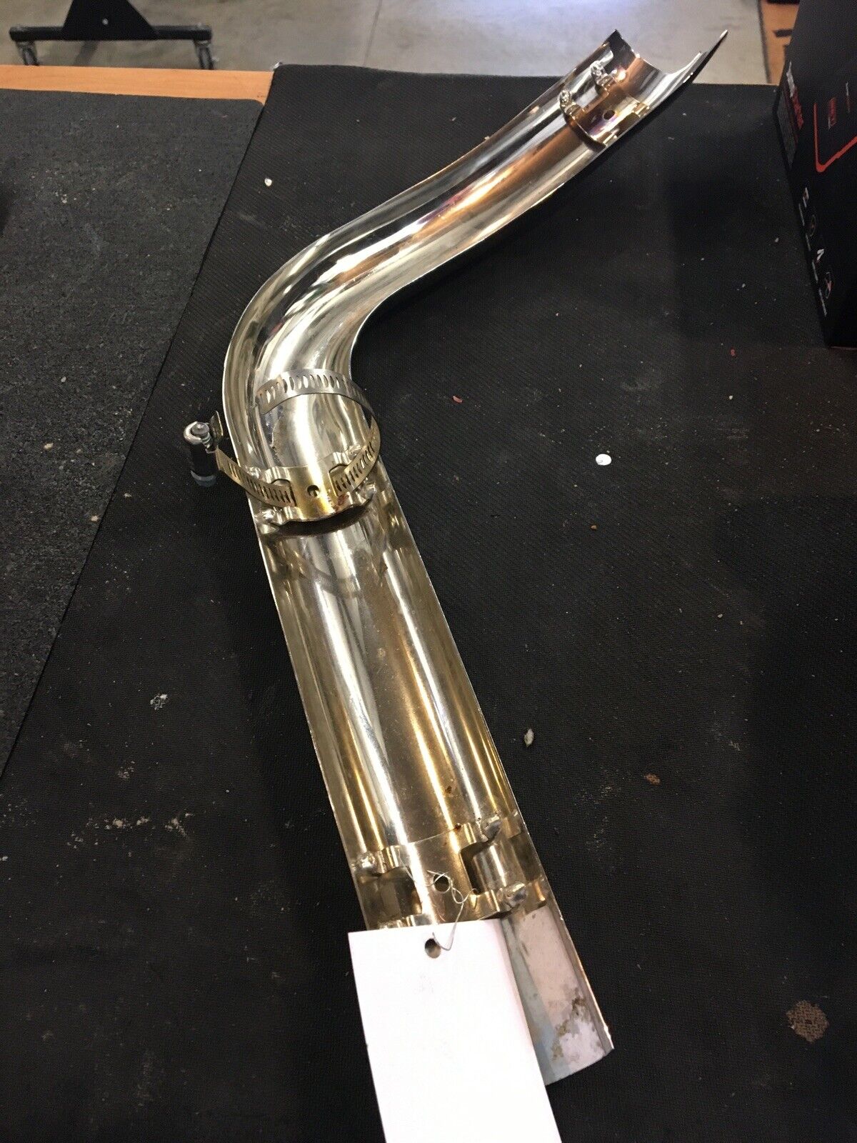 Harley Davidson Chrome RR/High Shotgun Heat Shield #66897-10A