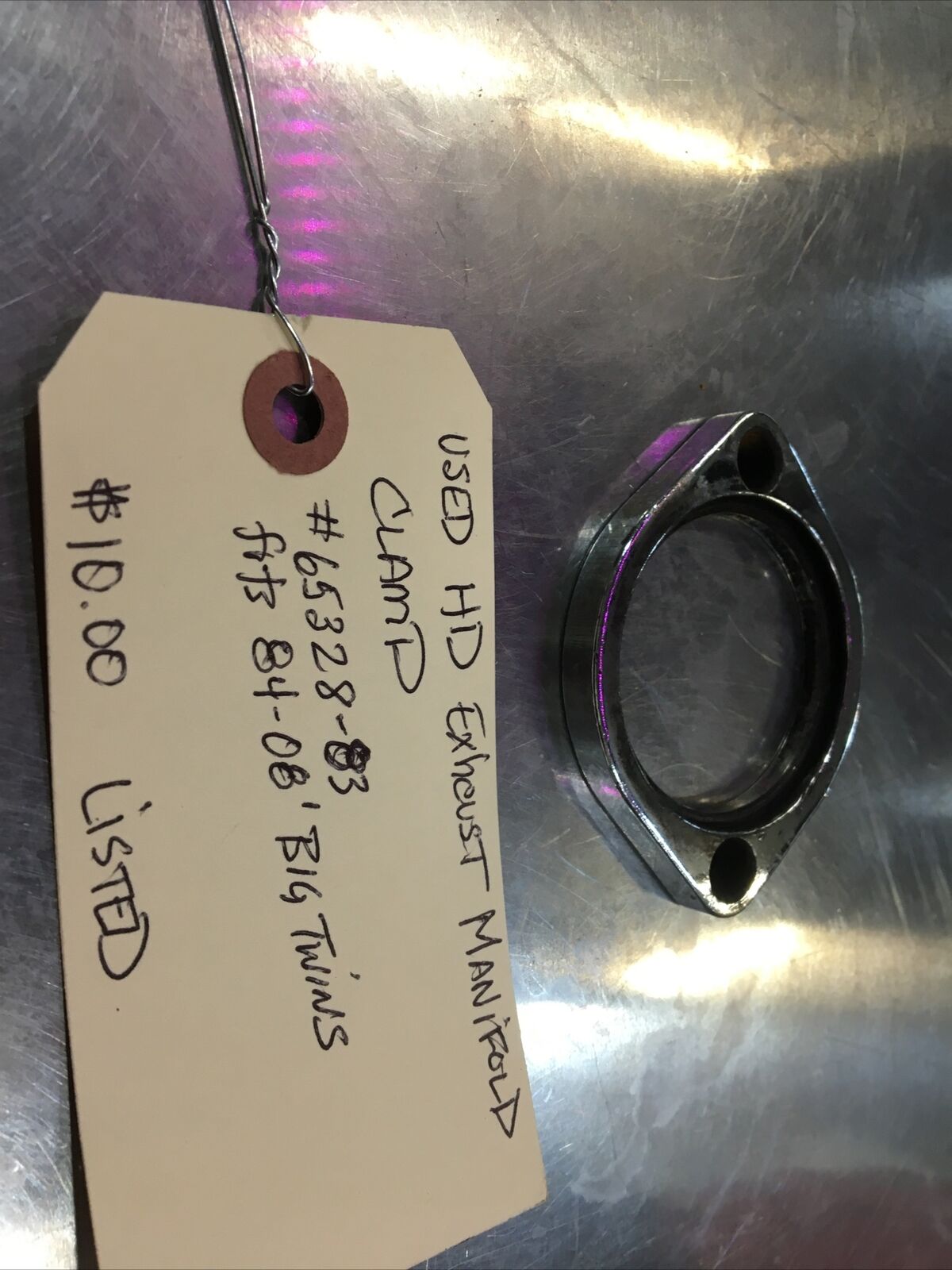 Harley Davidson Exhaust Manifold Clamp #65328-83