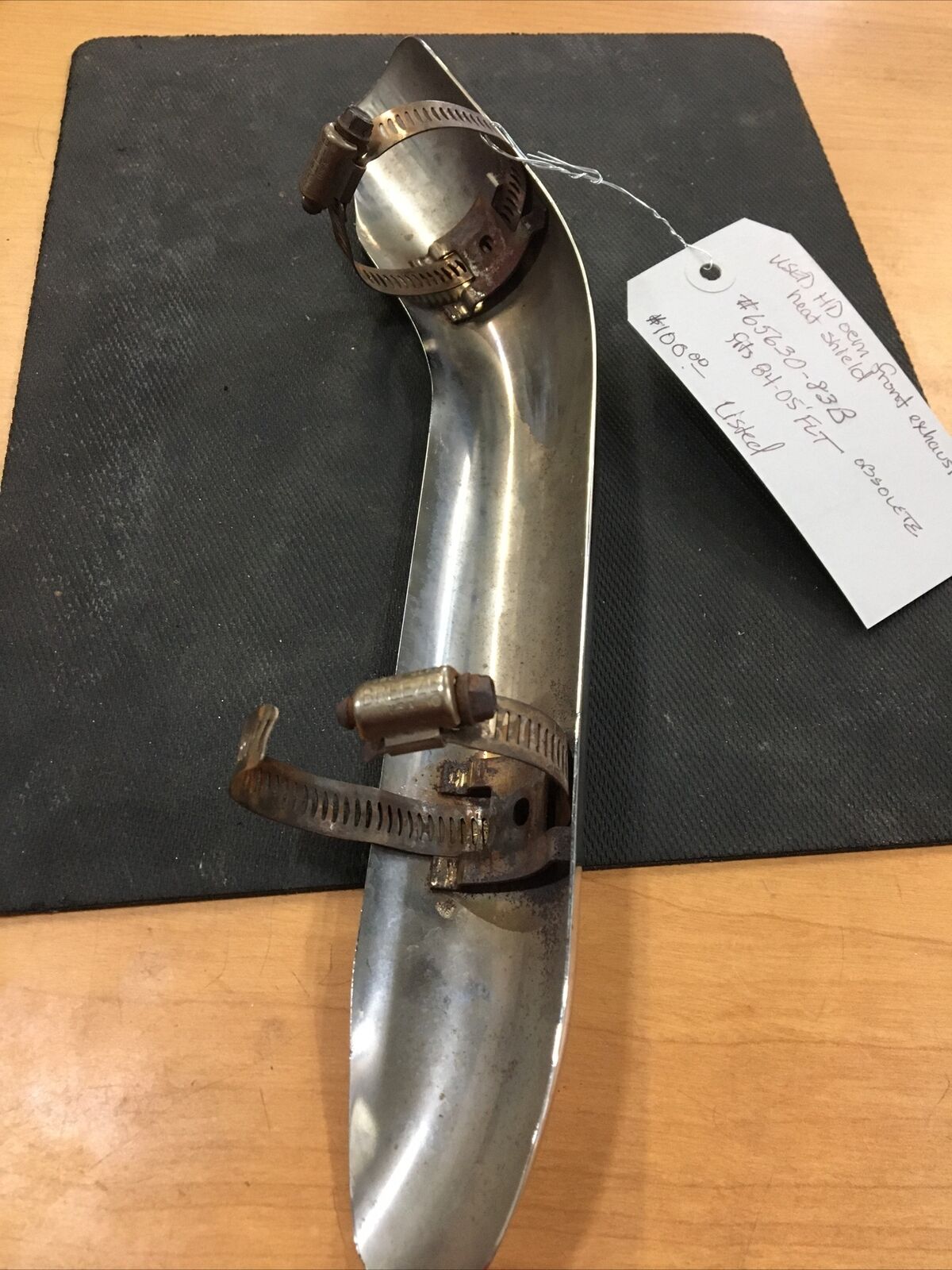 Harley Davidson OEM Front exhaust heat shield #65630-83B