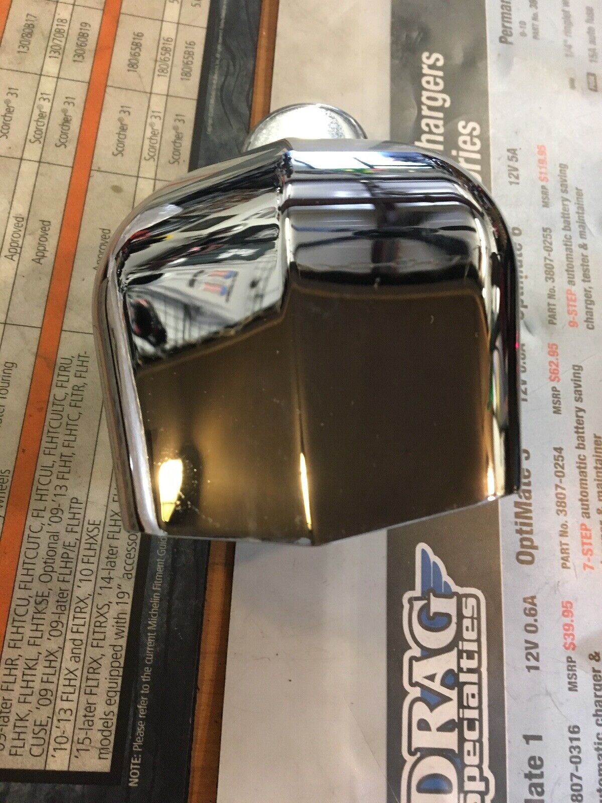 Harley Davidson OEM Horn & Chrome Horn Cover #69012-93A