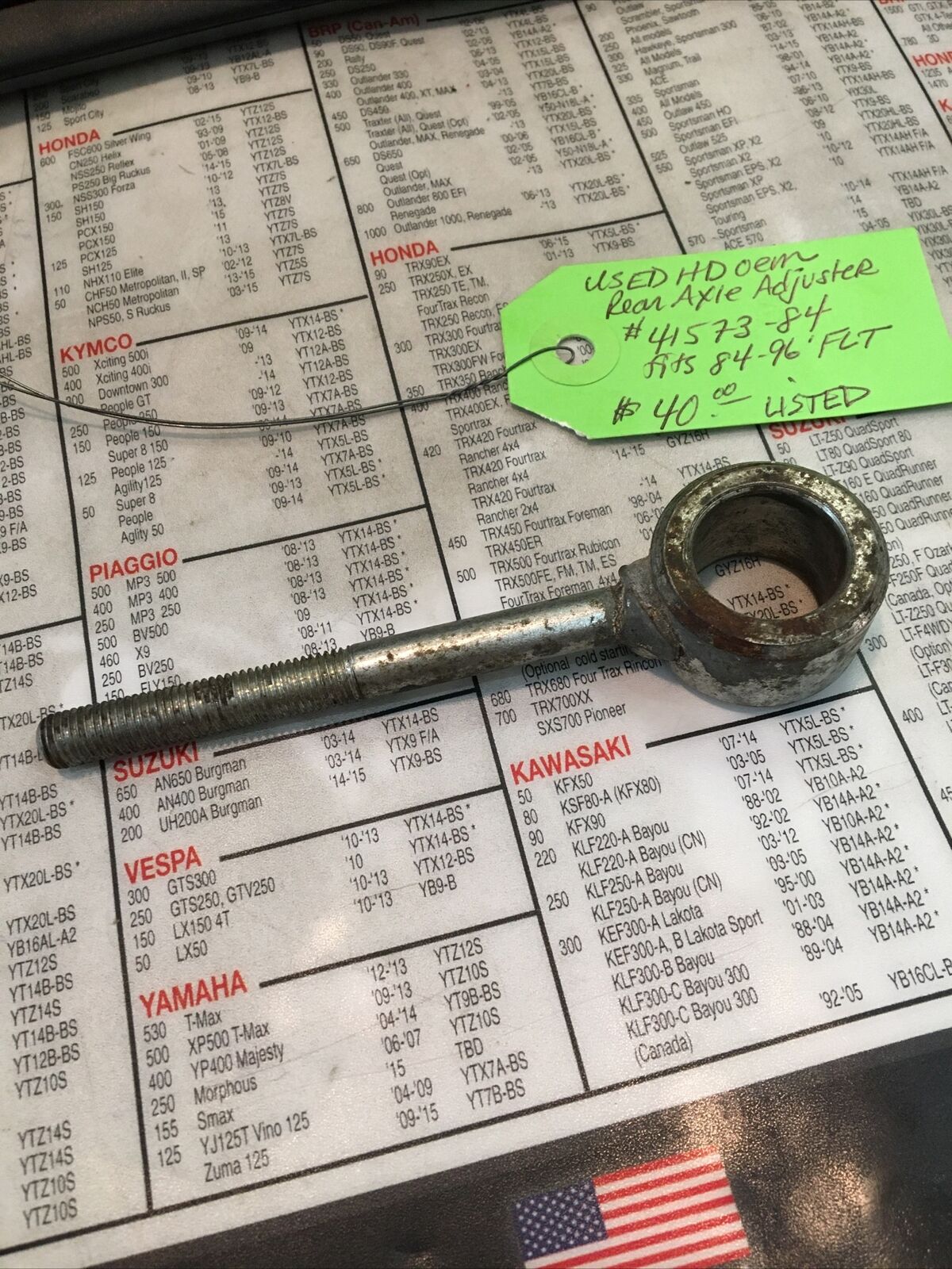 Harley Davidson OEM Rear Axle Adjuster #41573-84