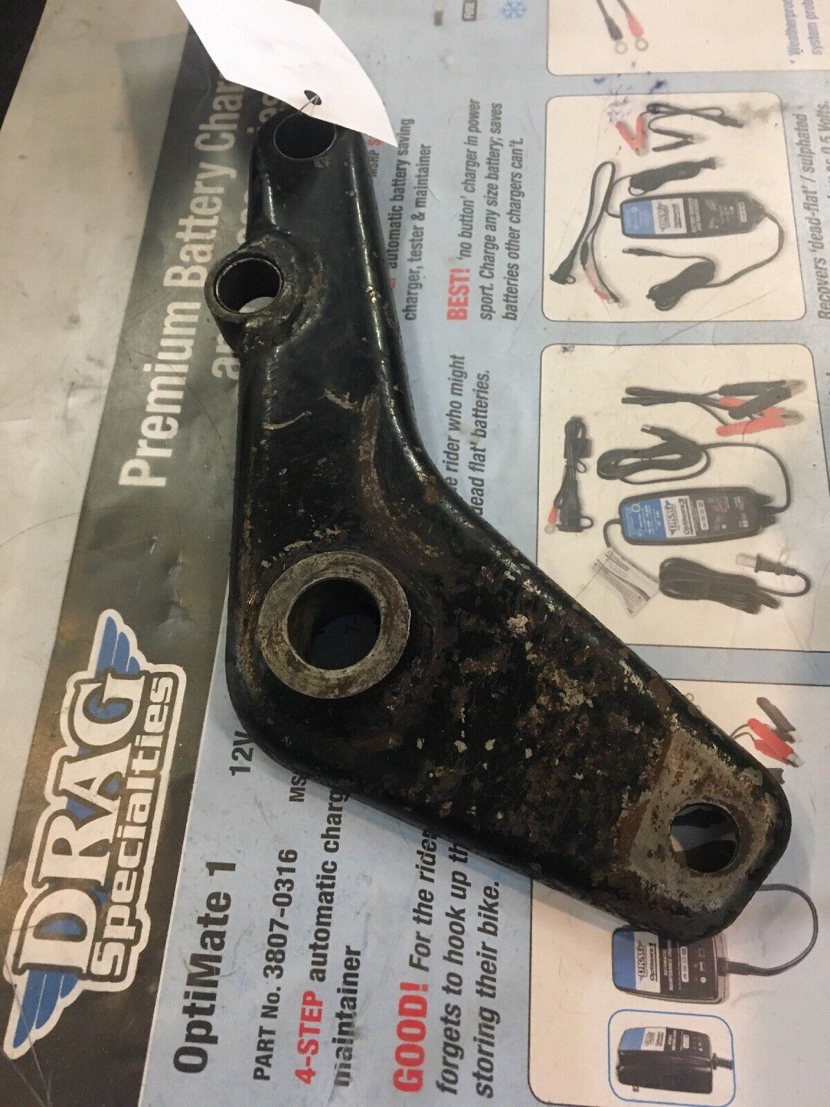 Harley Davidson OEM Rear Banana Caliper Bracket Black #44166-73