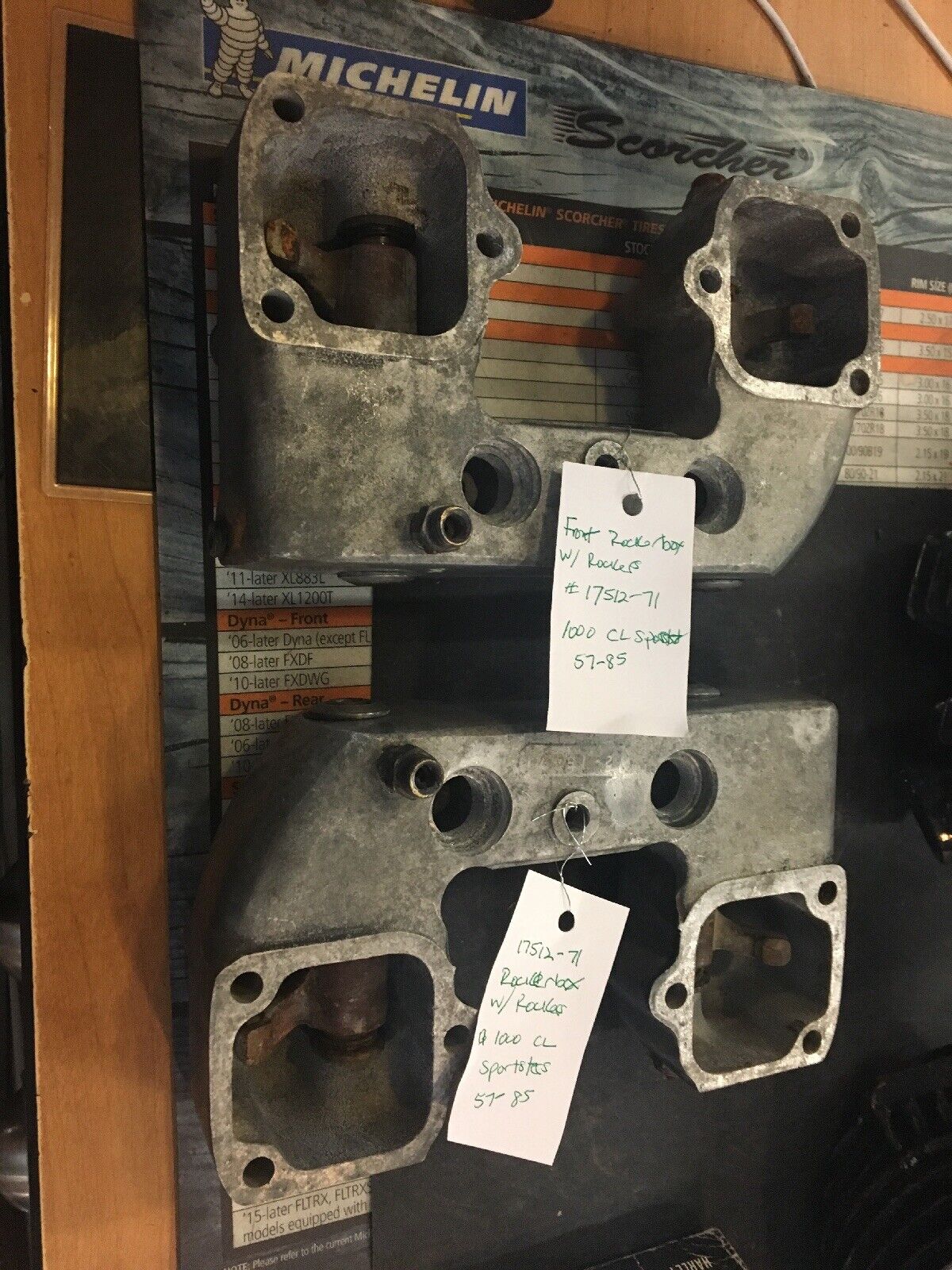 Harley Davidson OEM Sportster Ironhead Rocker Boxes #17512-71