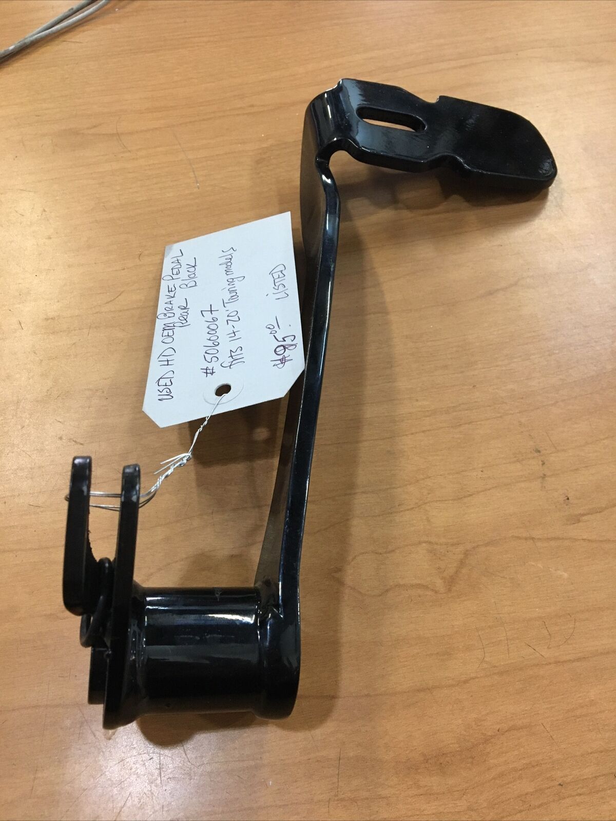 Harley Davidson Oem Rear Brake Pedal Black #50600067