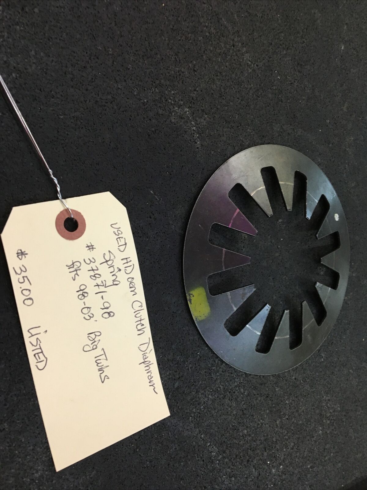 Harley Davidson oem Clutch Diaphram Spring #37871-98