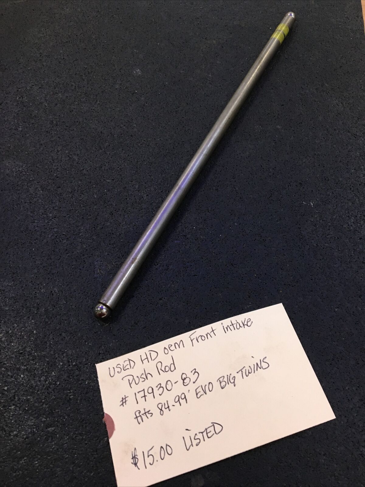 Harley Davidson oem Front Intake Push Rod #17930-83