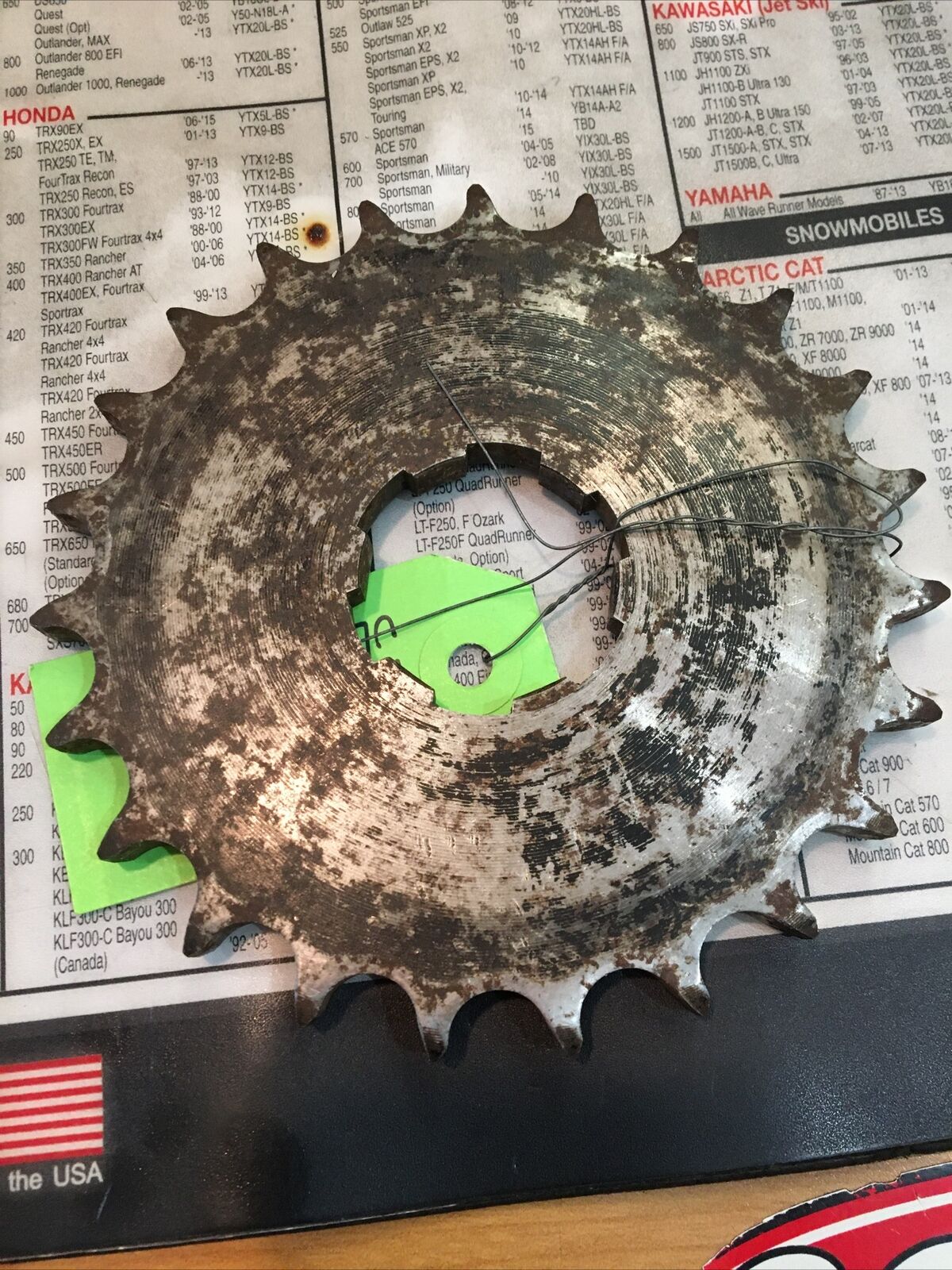 Harley Davidson transmission sprocket 23 tooth #35212-73