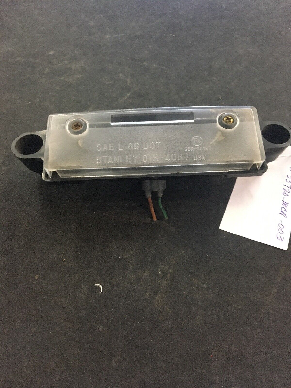 Honda Goldwing GL1800 License Plate Light #33720-MCA-003