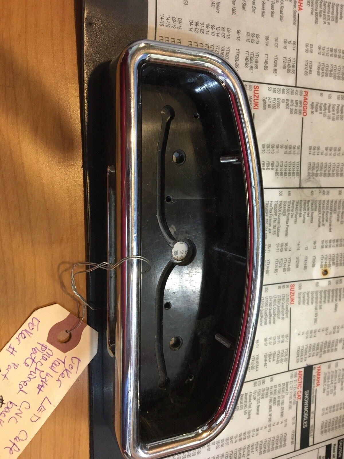 Joker Machine Chrome Taillight Housing #922537