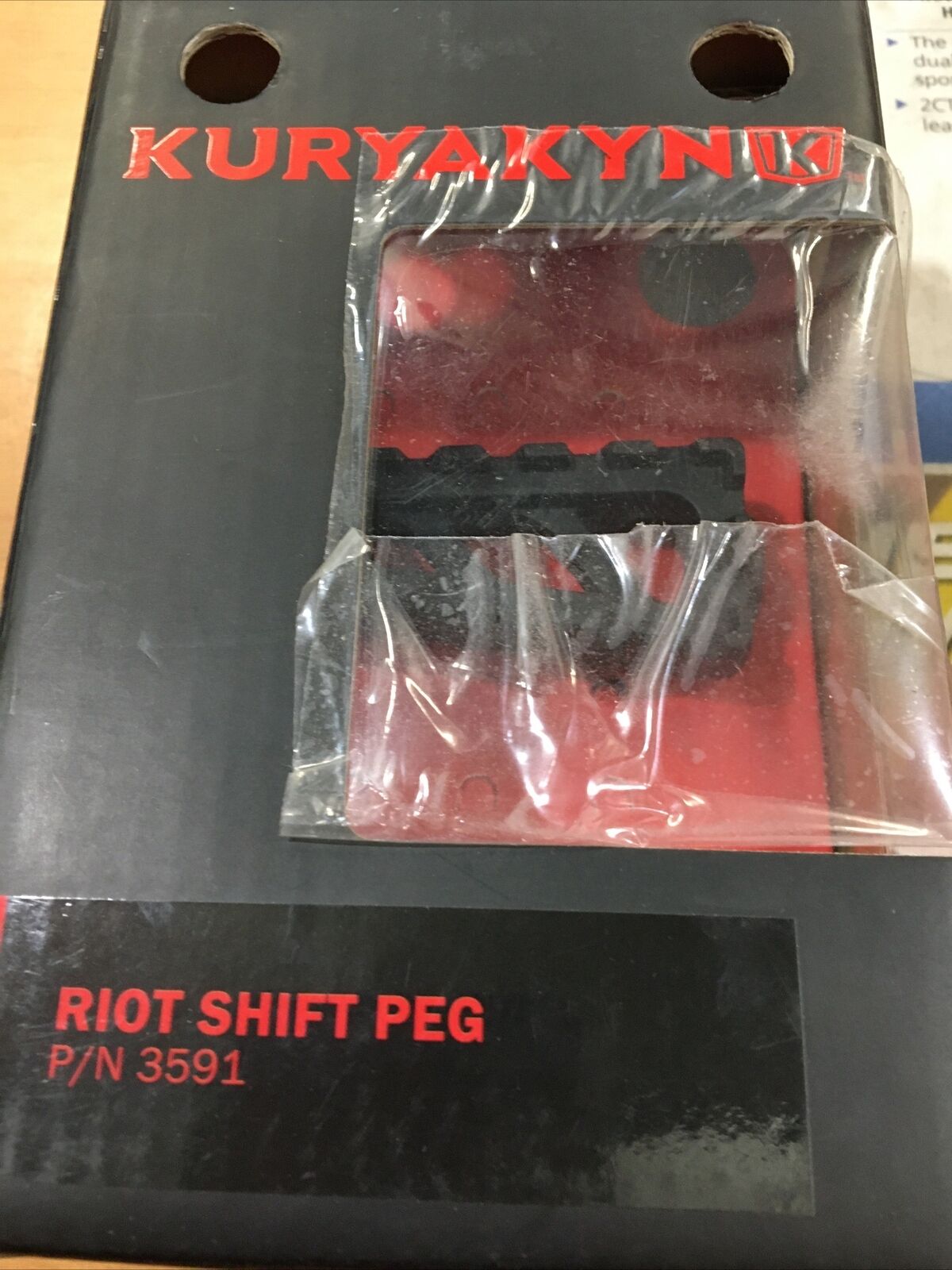 Kuryakyn Riot Shift Peg Black #1603-0324