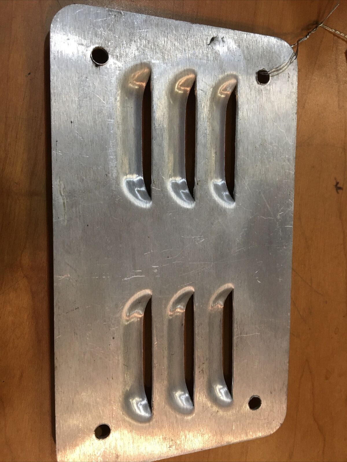 License Backing Plate Louvered #59899-88T