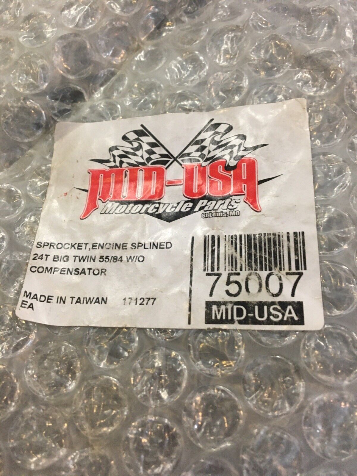 Mid-Usa 24 Tooth Compensator Chain Drive Engine Splined Sprocket #75007