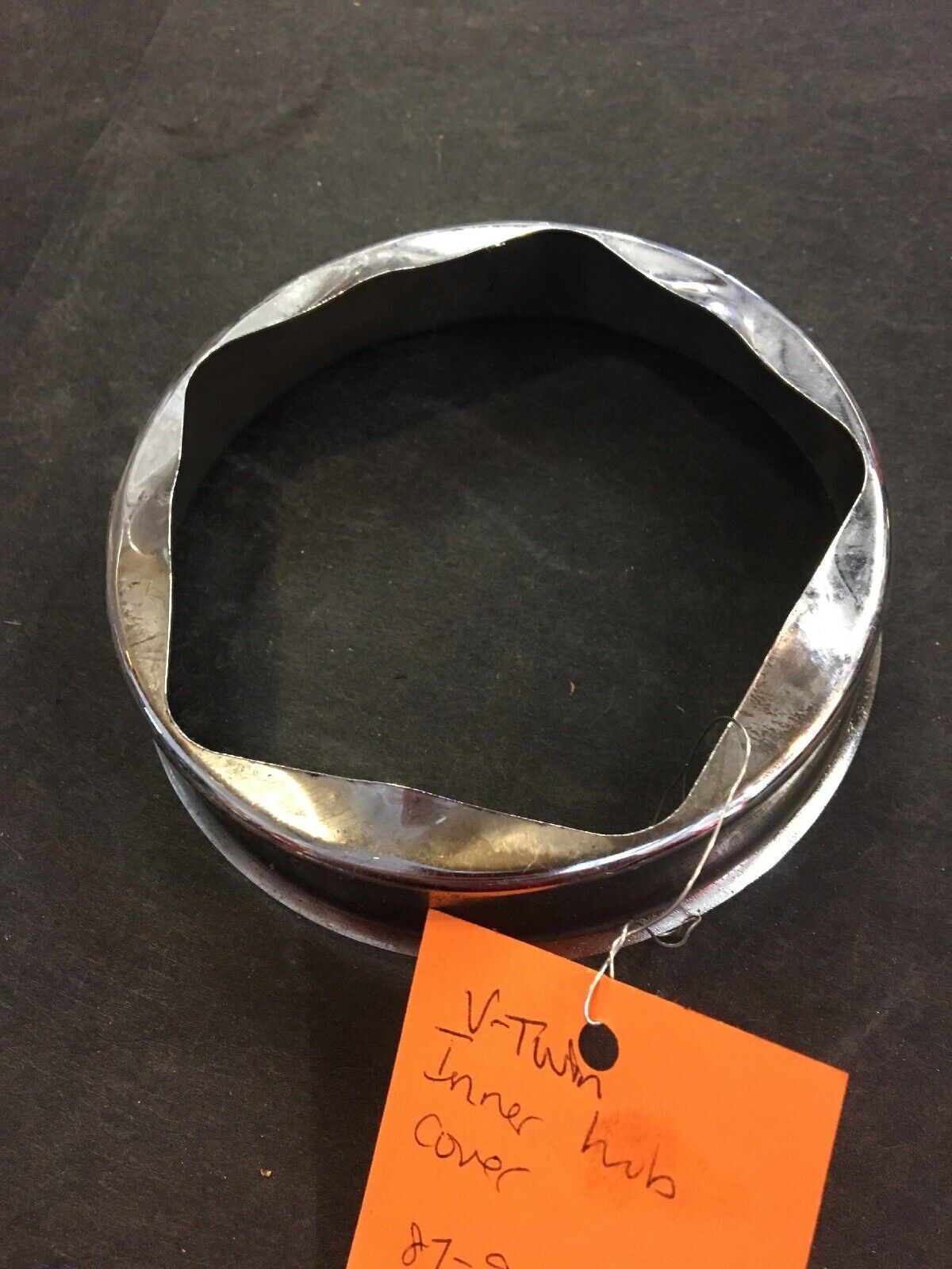 V-Twin Chrome Inner Hub Cover #44-2019