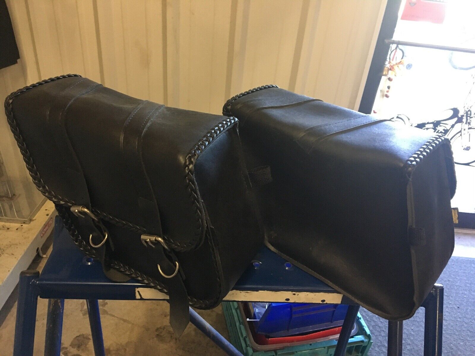 Willie And Max Compact Braided Saddlebags