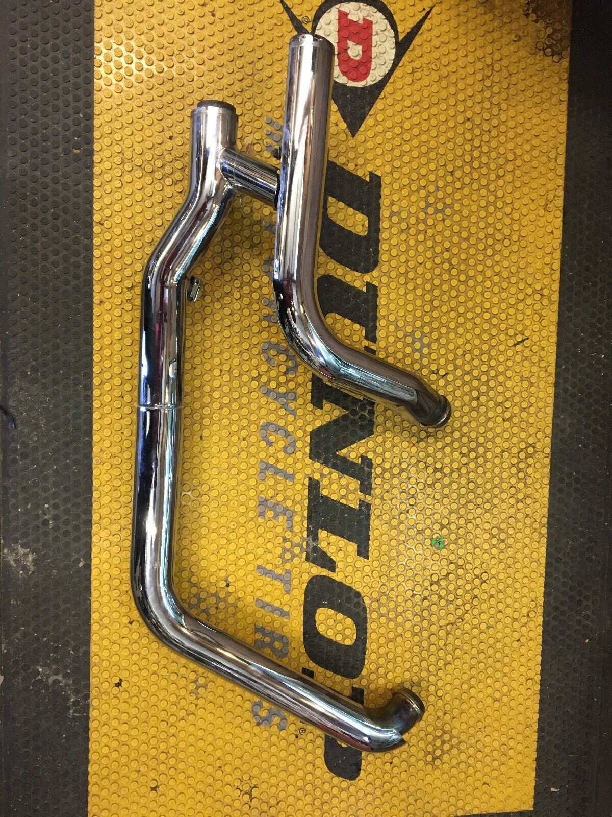 Harley Davidson OEM Exhaust Head Pipes With Heat Shields #65600042