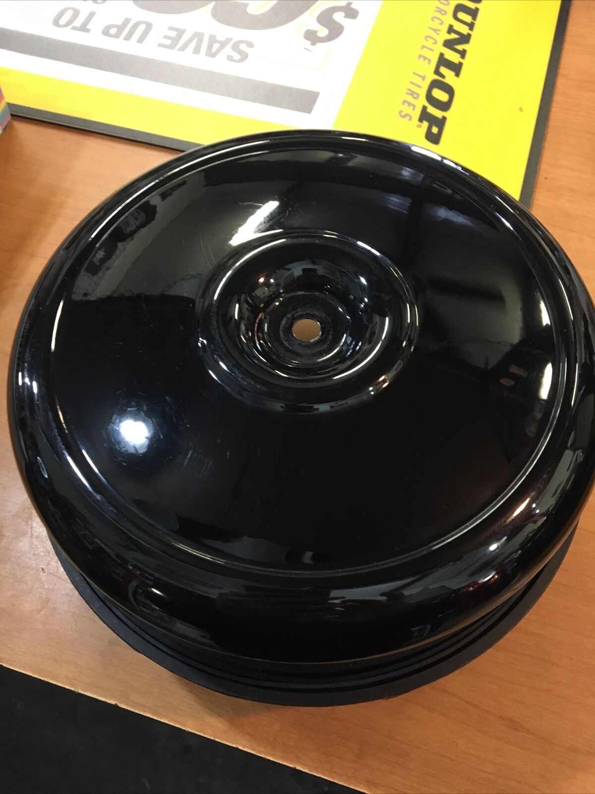 Harley Davidson OEM Gloss Black Air Cleaner Cover And Backing Plate #29136-91