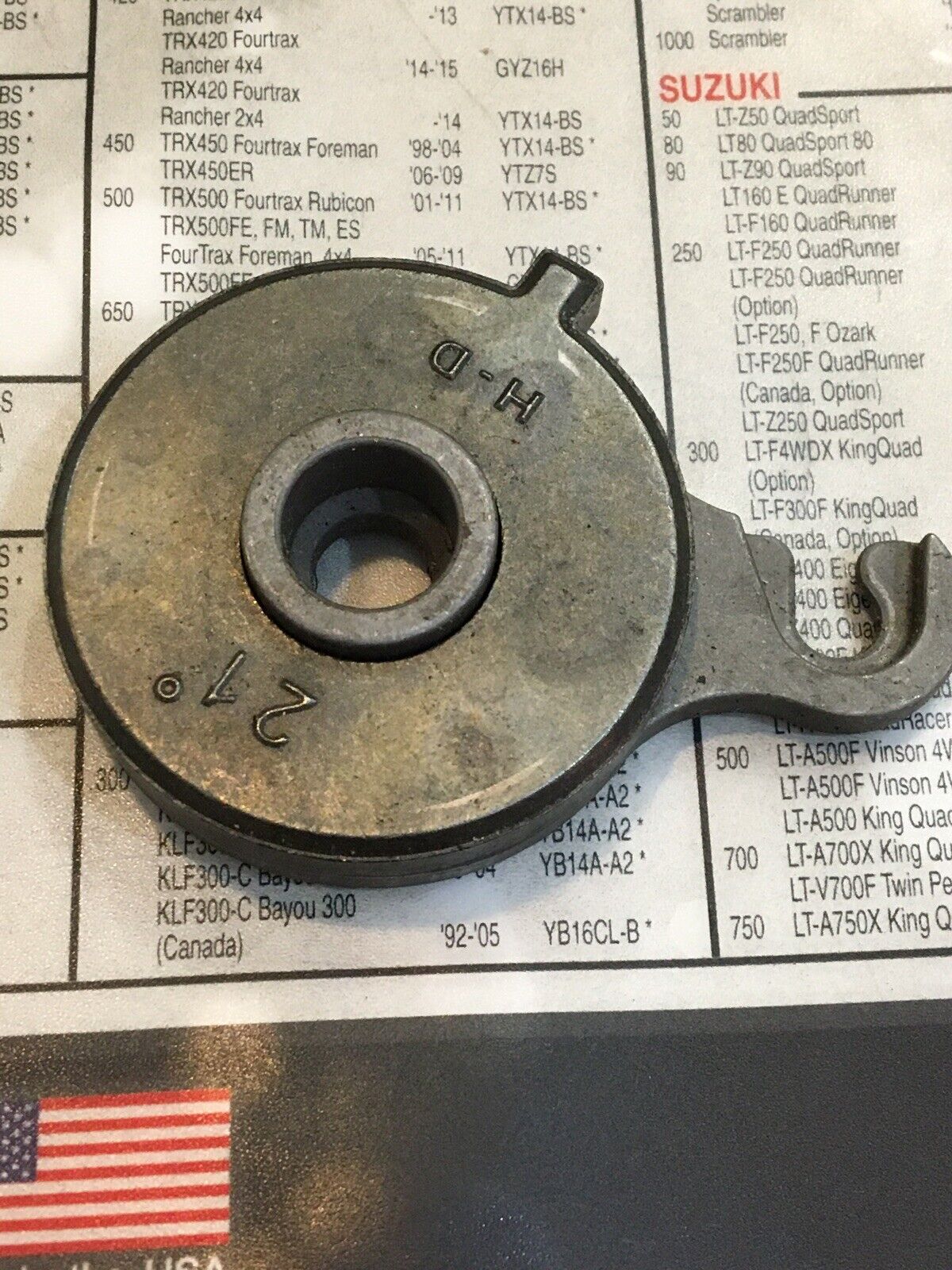 Harley Davidson OEM Inner/outer Clutch Ramp Assembly #25604-00/25605-00