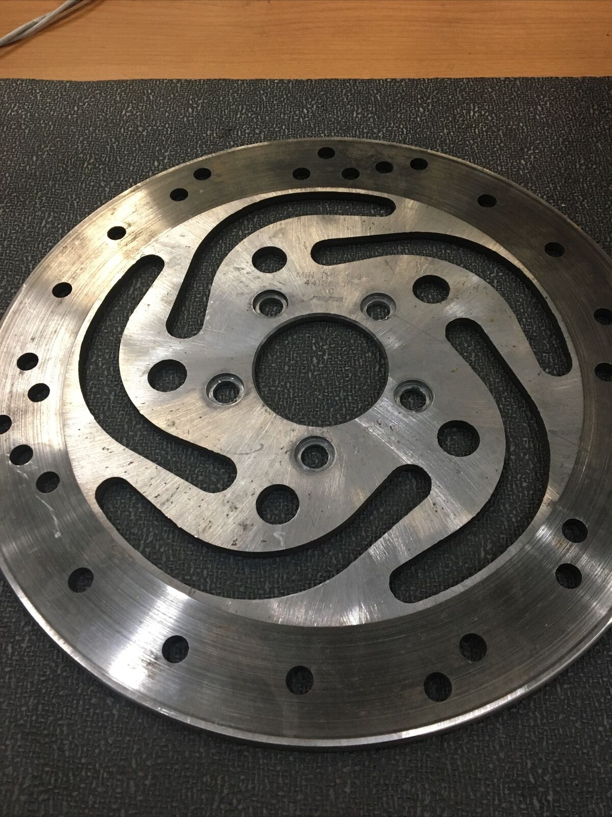 Harley Davidson OEM RH front brake rotor #44136-00