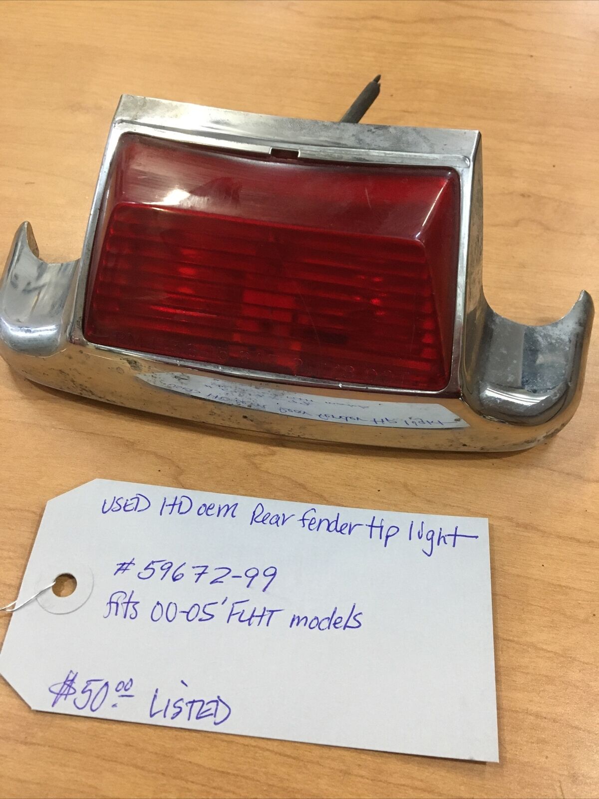 Harley Davidson OEM Rear fender tip light #59672-99