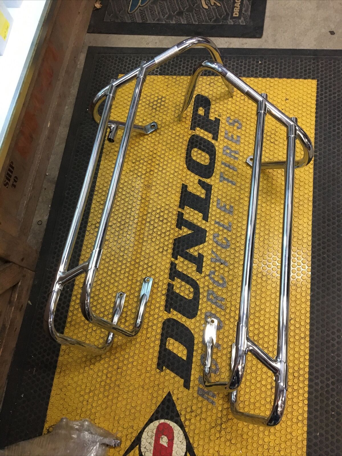 Harley Davidson OEM Saddlebag Guard Rails LH/RH #49202-97/49203-97