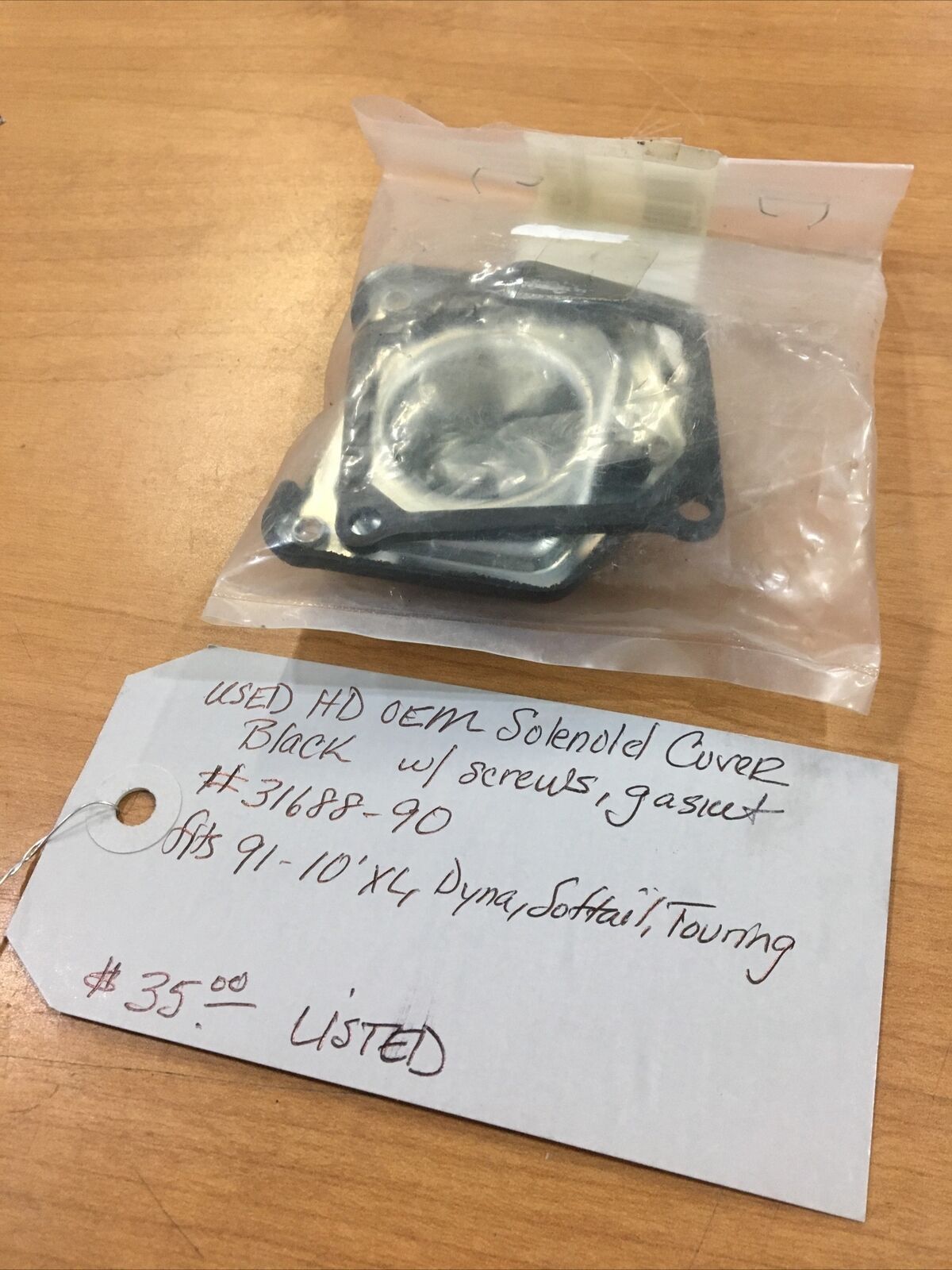 Harley Davidson OEM Solenoid cover black #31688-90