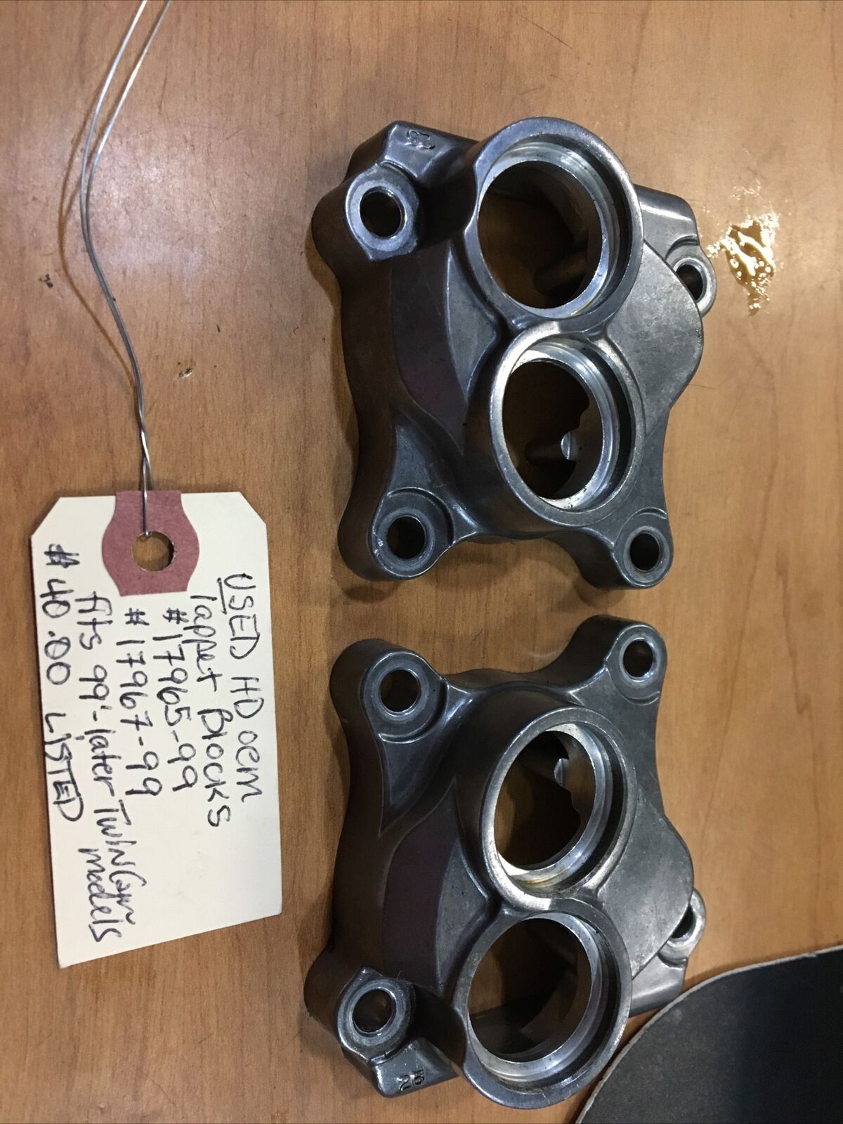 Harley Davidson OEM Tappet blocks #17965-99/17967-99