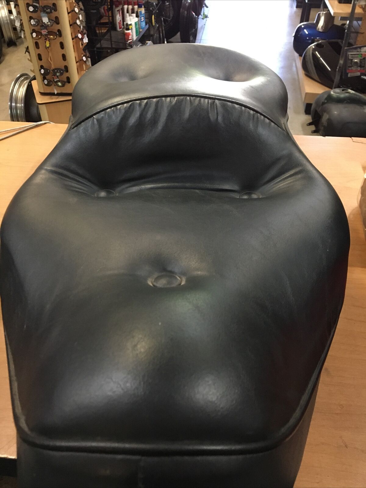 Harley Davidson OEM Touring pillow look seat