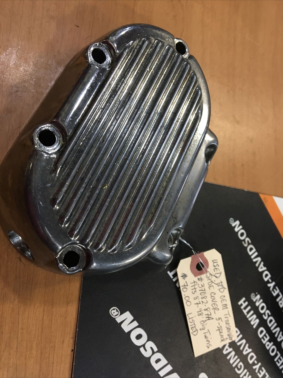 Harley Davidson OEM Transmission side cover 5-speed #37082-87A