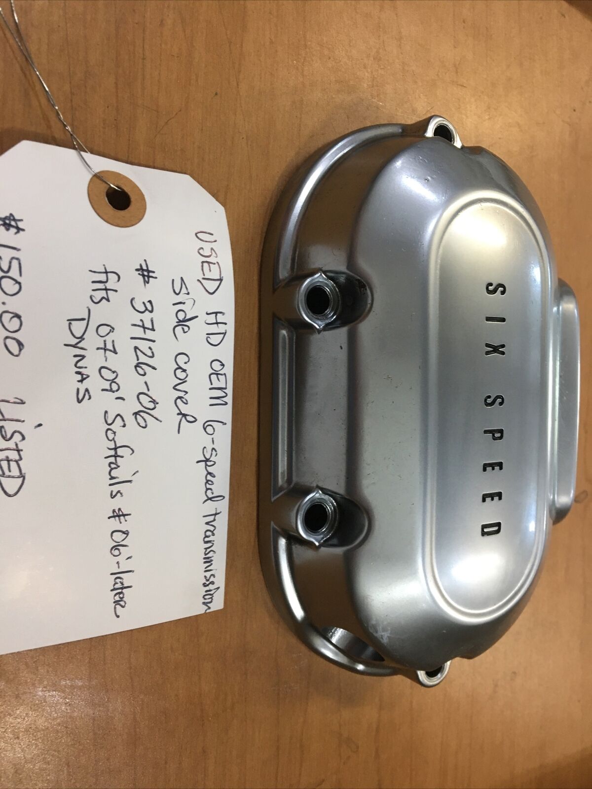 Harley Davidson Oem 6-speed Transmission Side Cover #37126-06