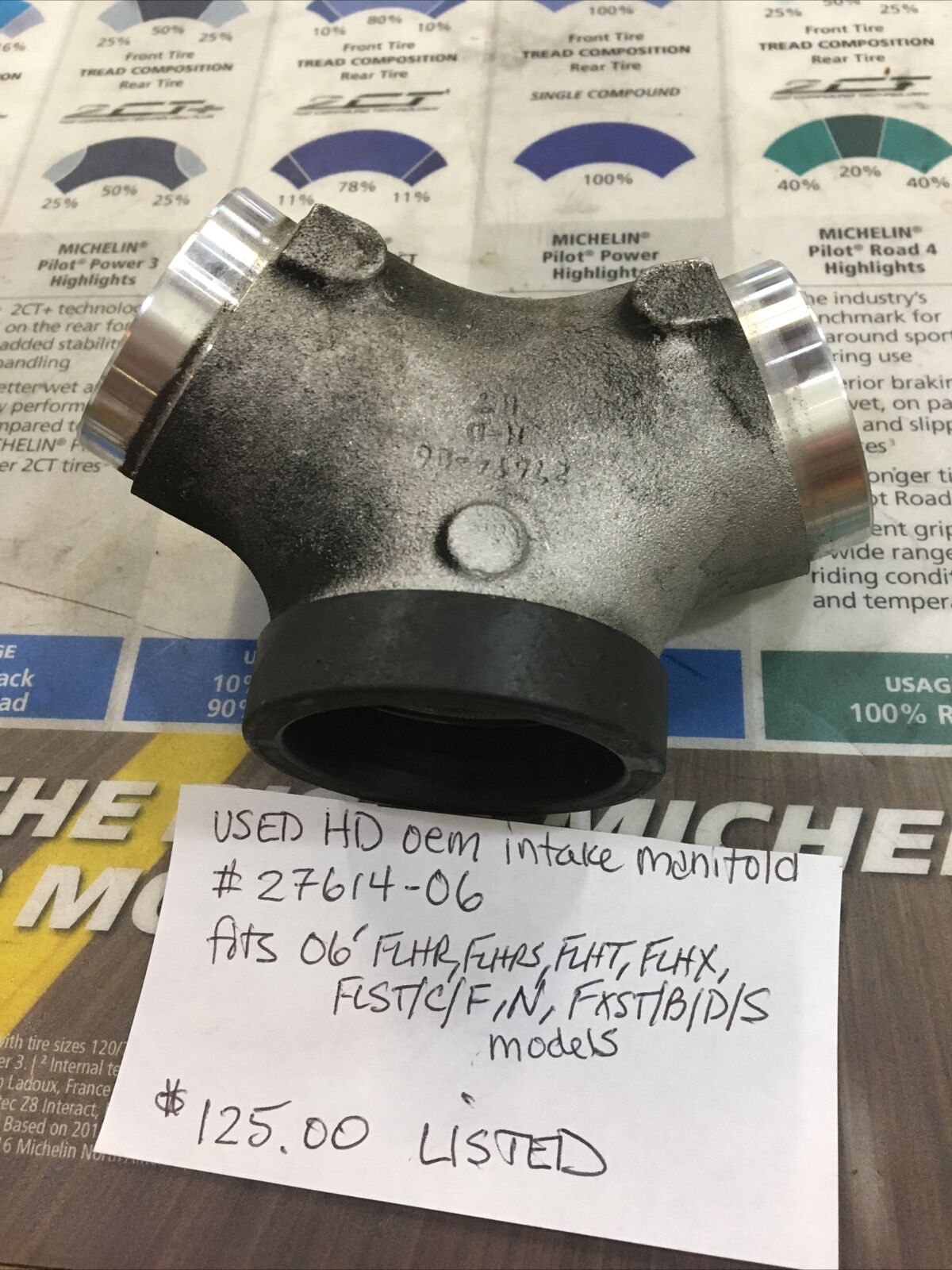 Harley Davidson Oem Intake Manifold #27614-06