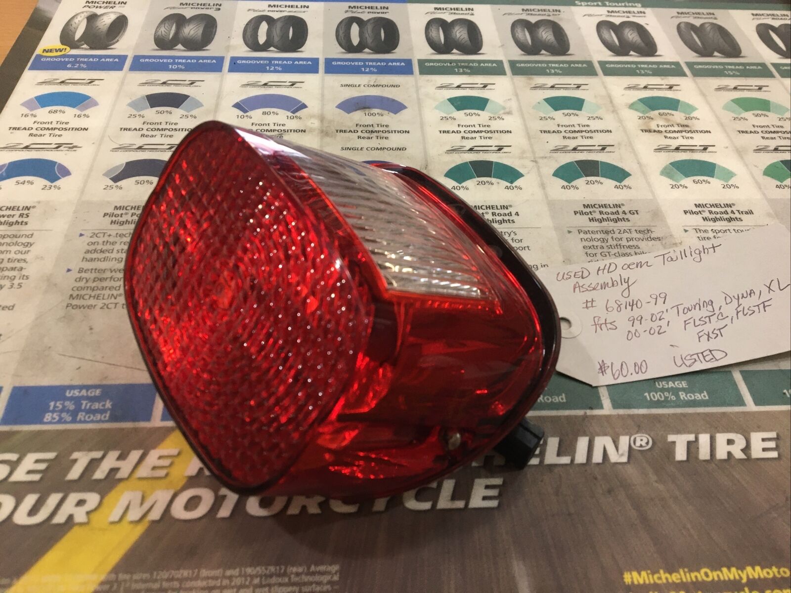 Harley Davidson Oem Taillight Assembly #68140-99