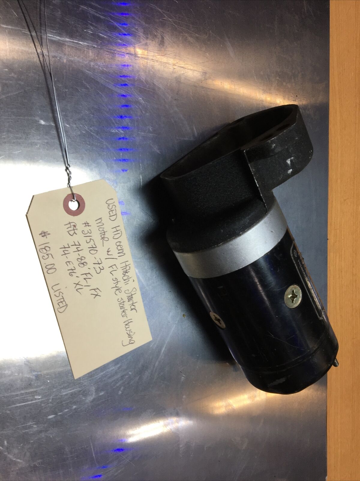 Harley Davidson oem Hitachi Starter Motor With FL Starter Housing #31570-73