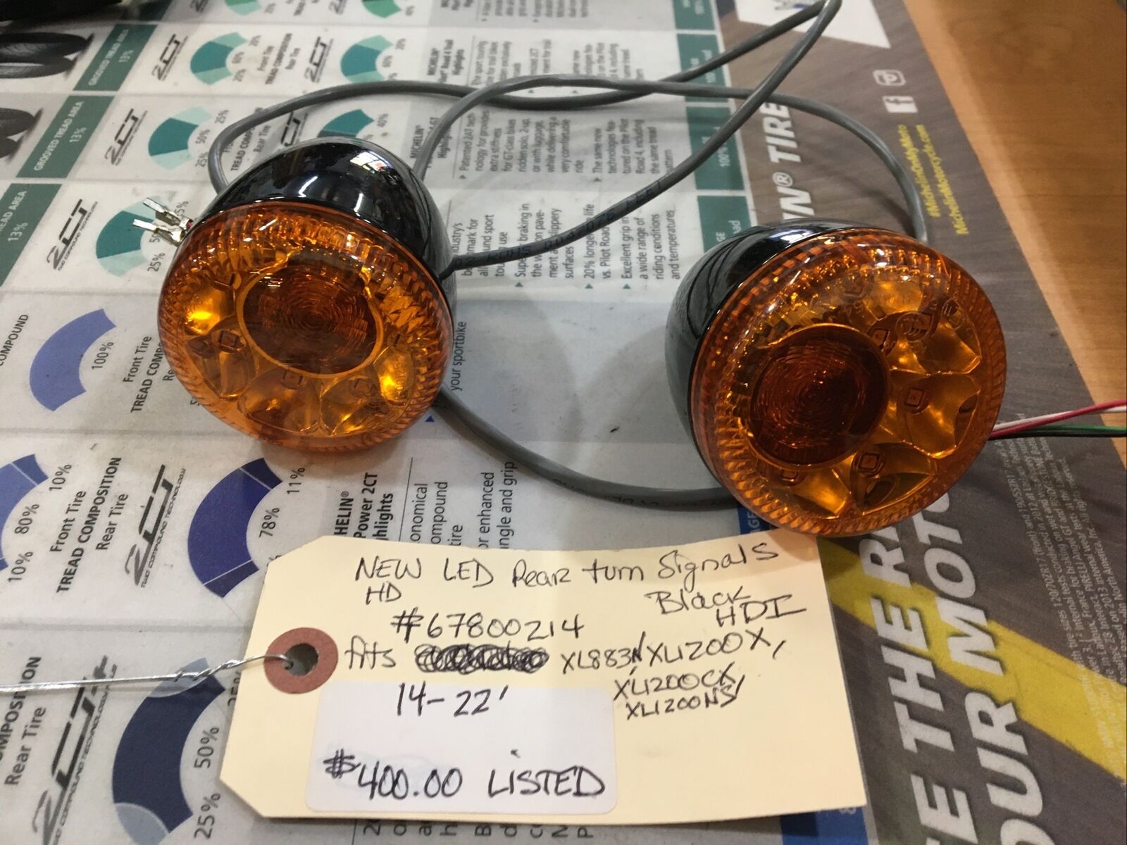 Harley Davidson oem LED Rear Turn Signals #67800214