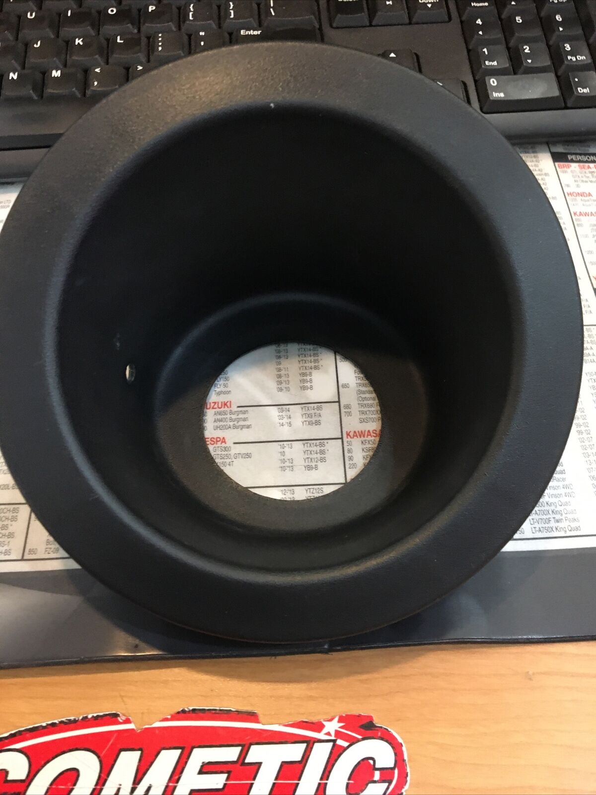 Jeep JK Wrangler Fuel Bezel Trim #52126046A