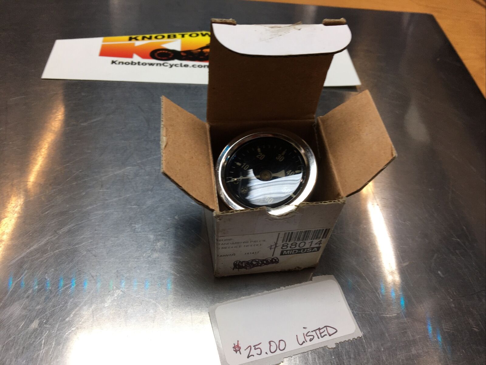 Oil Pressure Gauge O-60 Psi #88014