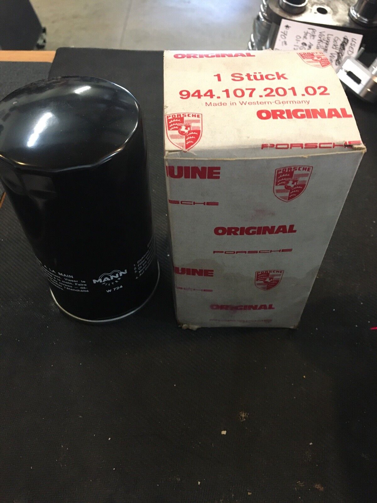 Porsche OEM Oil Filter #944.107.201.02
