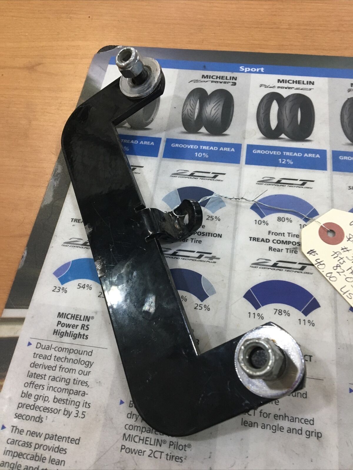 Solo Seat Rear Spring Support With Studs #31-4045